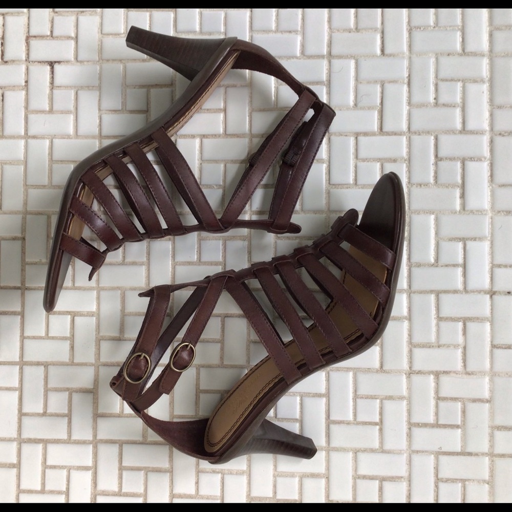 Sexy, strappy and comfy sandals.